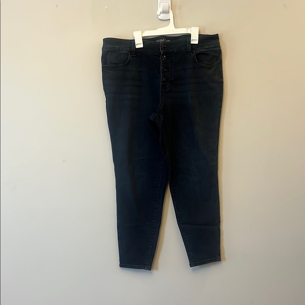 Maurices Blue Ankle Cropped Jeans